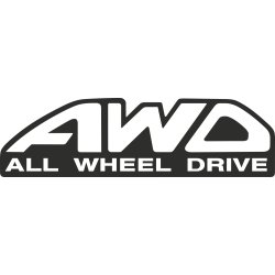 Sticker Subaru Awd
