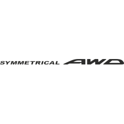 Sticker Subaru Awd Symetrical