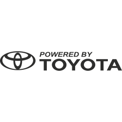 Sticker Toyota Powered