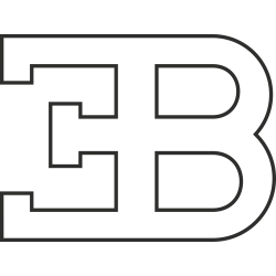 Sticker Bugatti Logo 2