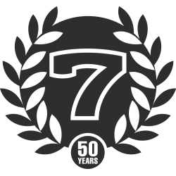 Sticker Catterham 50 Ans