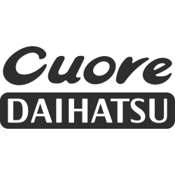 Sticker Daihatsu Cuore