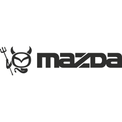 Sticker Mazda Logo Diable