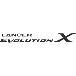 Sticker Mitsubishi Lancer Evolution