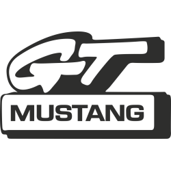 Sticker Mustang Gt 2