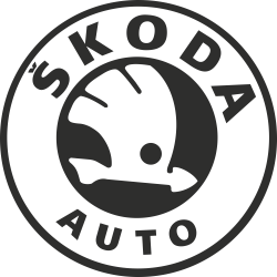 Sticker Skoda Logo 2