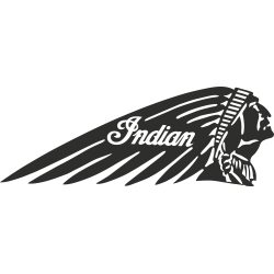 Sticker Indian Droite