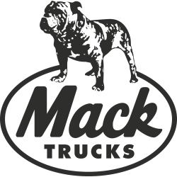 Sticker Mack Truck Logo