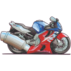 Autocollant 1193-Honda-CBR-600F
