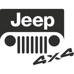 Sticker Jeep 4x4