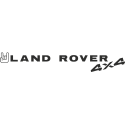 Sticker Land Rover 4x4