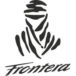 Sticker Opel 4x4 Frontera Dakar