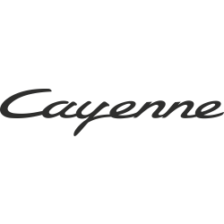 Sticker Porsche 4x4 Cayenne