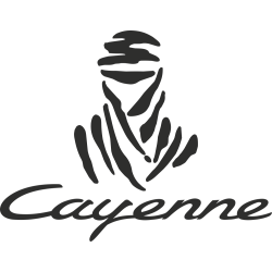 Sticker Porsche 4x4 Dakar