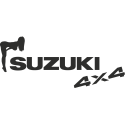 Sticker Suzuki 4x4 Femme