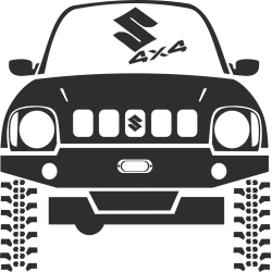 Sticker Suzuki 4x4 1