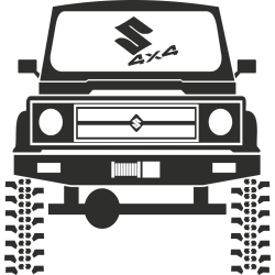 Sticker Suzuki 4x4 2