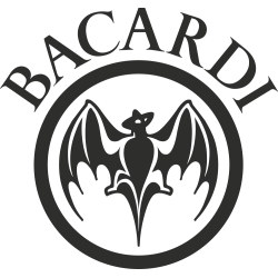 Sticker Bacardi