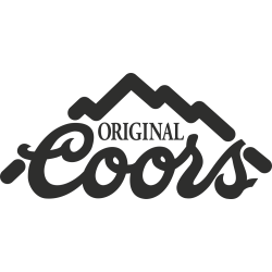 Sticker Original Coors