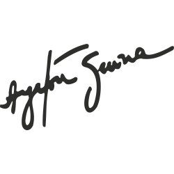 Sticker Senna Signature
