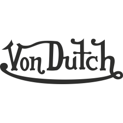 Sticker Von Dutch