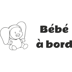 Sticker Bébé à Bord Bébé 5