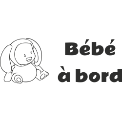 Sticker Bébé à Bord Bébé 6