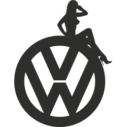 Sticker Sexy Logo Vw