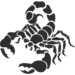 Sticker Scorpion 2