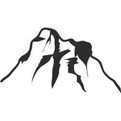 Sticker Montagne 3
