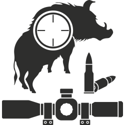 Sticker Sanglier Hunt