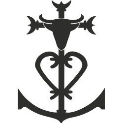 Sticker Croix De Camargue 2
