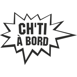 Sticker Humour Ch'ti