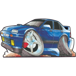 Autocollant 1283-Renault 19 Chamade