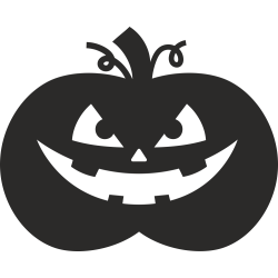 Sticker Citrouille Halloween 1