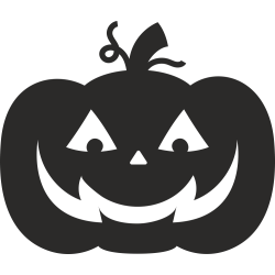 Sticker Citrouille Halloween 2