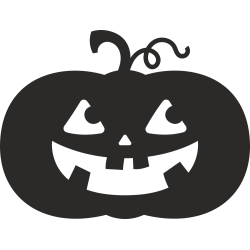 Sticker Citrouille Halloween 6