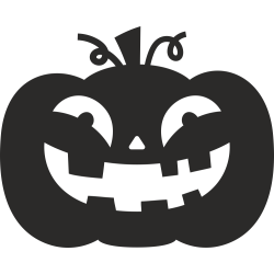 Sticker Citrouille Halloween 7