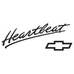 Sticker Heartbeat Chevrolet