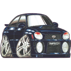 Autocollant 1323-Impreza