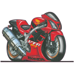 Autocollant 1374-Honda-VTR