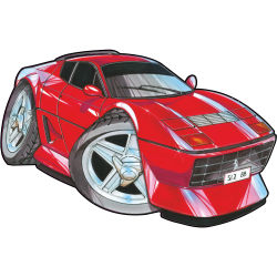 Autocollant 1417-Ferrari-512B