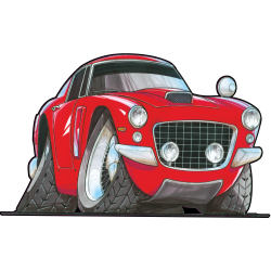 Autocollant 1443-Ferrari-250-gt