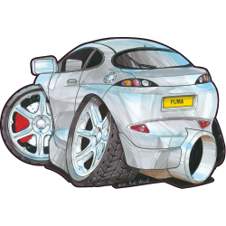 Stickers 1471-Ford-Puma