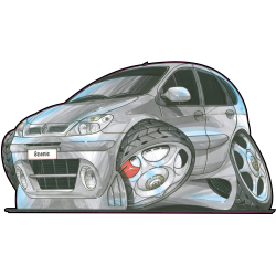 Autocollant 1543-Renault Scenic