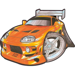 Autocollant 1579-Fast and the Furious