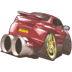 Autocollant 1633-Impreza WRX
