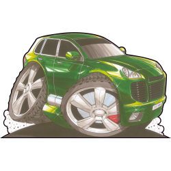 Autocollant 1641-Porsche-Cayenne