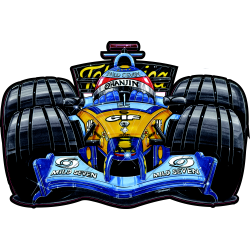 Autocollant F1_Alonso
