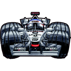 Autocollant F1_Kimi_Raikkonen